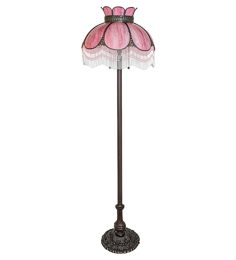 Meyda Tiffany 270027 Three Light Floor Lamp, Craftsman Brown,Mahogany Bronze