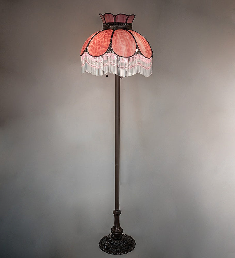 Meyda Tiffany 270027 Three Light Floor Lamp, Craftsman Brown,Mahogany Bronze