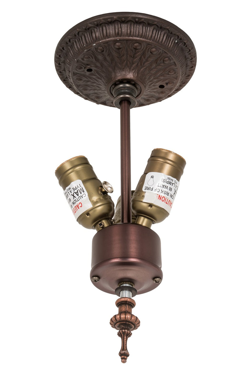 Meyda Tiffany 270498 Three Light Flushmount