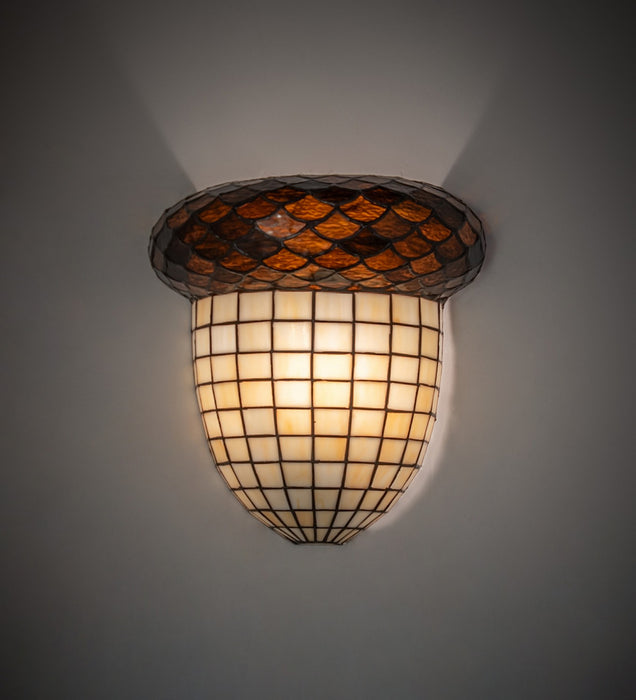 Meyda Tiffany 66943 Two Light Wall Sconce, Antique Copper