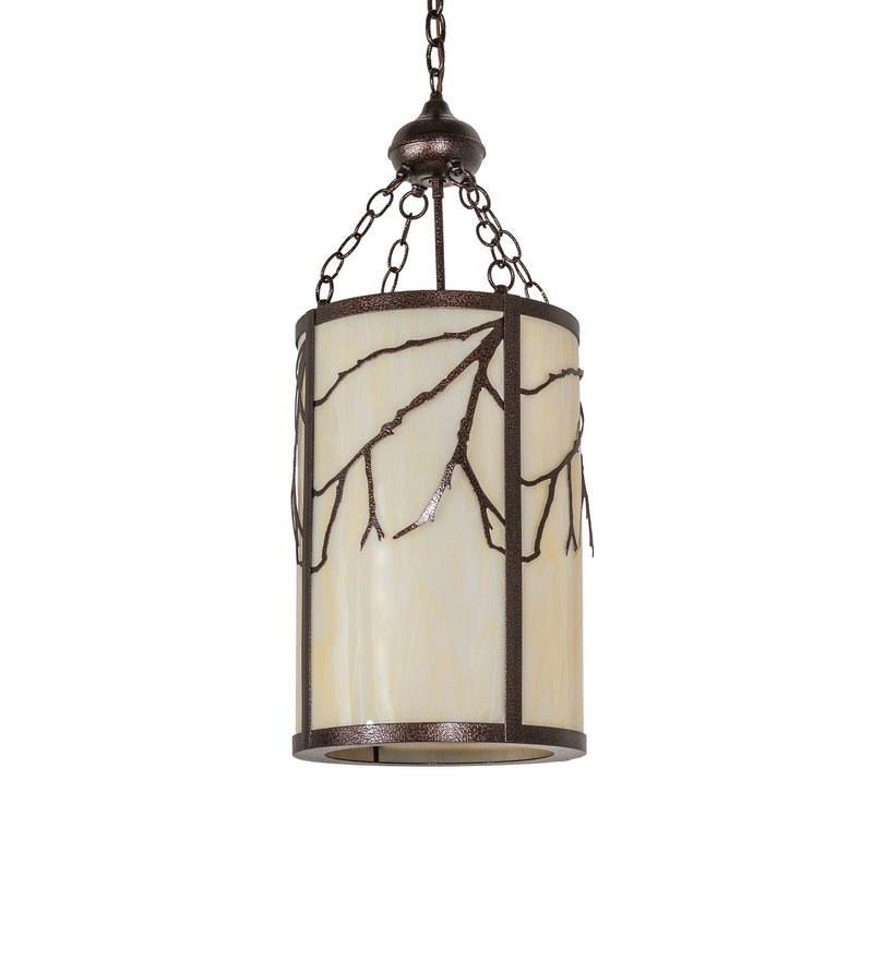 Meyda Tiffany 266508 One Light Pendant, Copper Vein