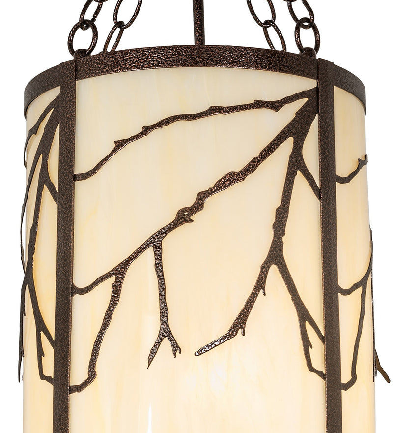 Meyda Tiffany 266508 One Light Pendant, Copper Vein