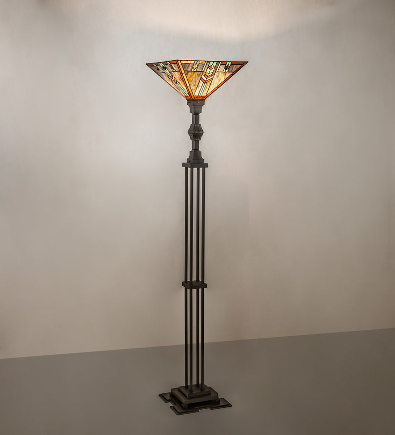 Meyda Tiffany 266953 One Light Torchiere