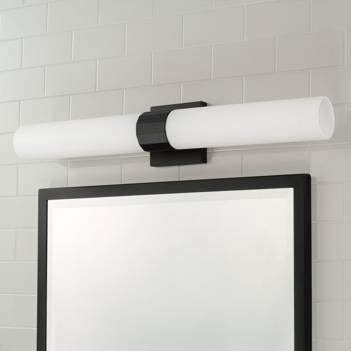 Capital Lighting 646221MB Two Light Wall Sconce, Matte Black