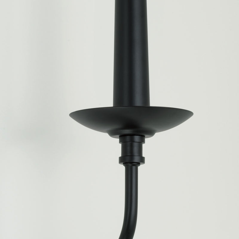 Capital Lighting 651511MB One Light Wall Sconce, Matte Black