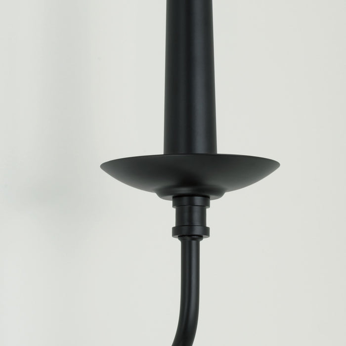 Capital Lighting 651511MB One Light Wall Sconce, Matte Black