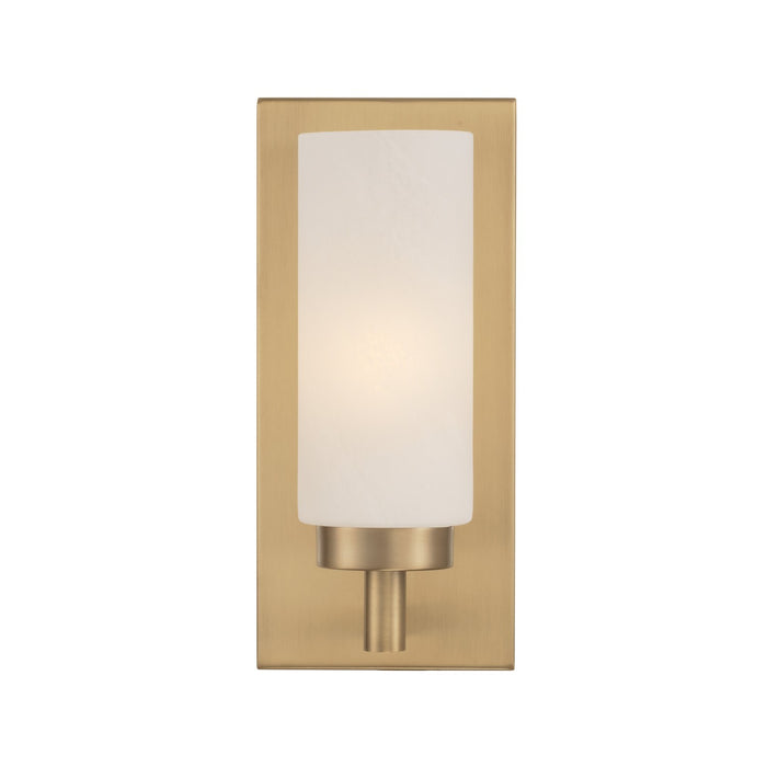 Capital Lighting 651711AD One Light Wall Sconce, Aged Brass