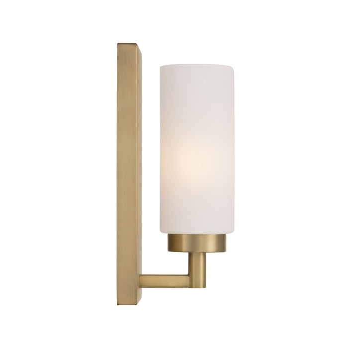 Capital Lighting 651711AD One Light Wall Sconce, Aged Brass