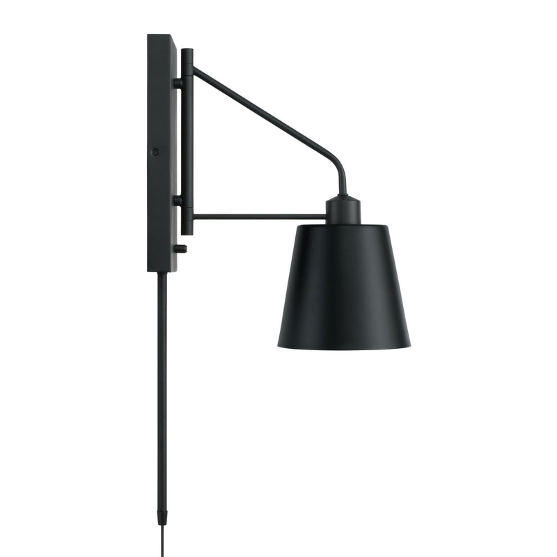 Capital Lighting 651311MB One Light Wall Sconce, Matte Black
