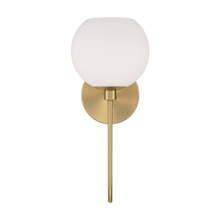 Capital Lighting 652111AD-548 One Light Wall Sconce, Aged Brass
