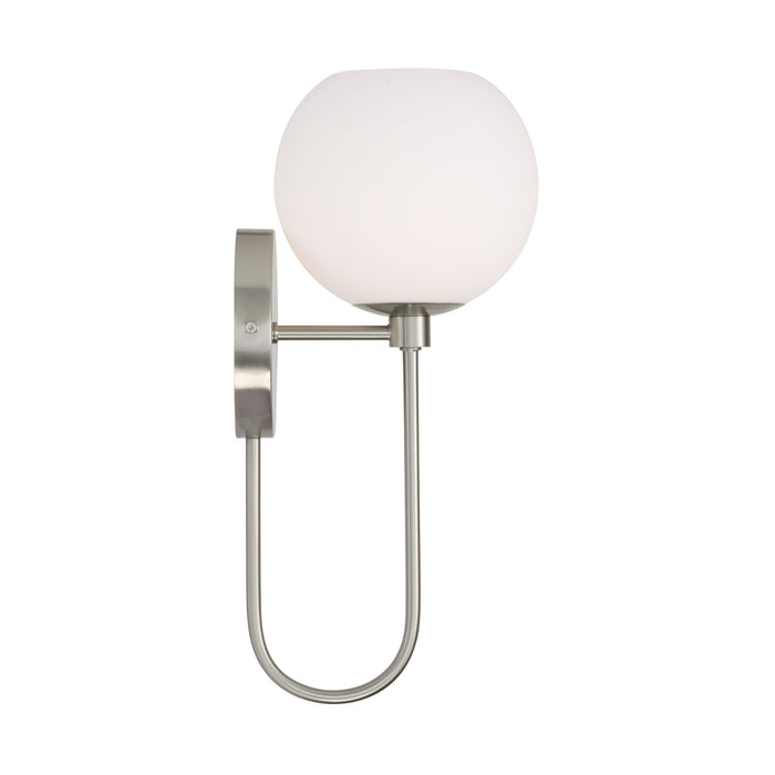 Capital Lighting 652111BN-548 One Light Wall Sconce, Brushed Nickel