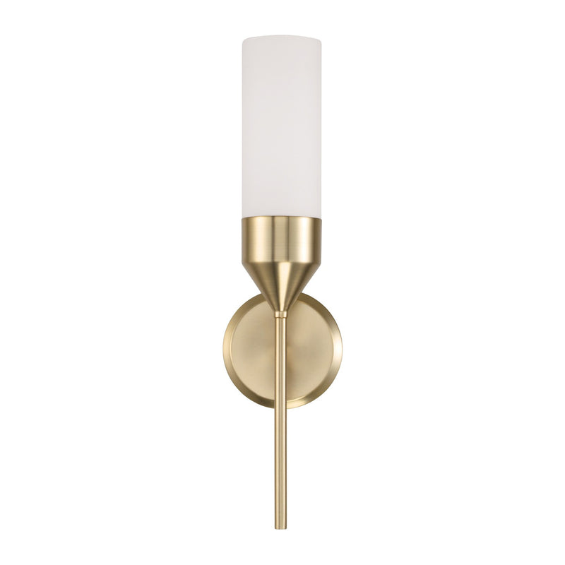 Capital Lighting 652411MA One Light Wall Sconce, Matte Brass