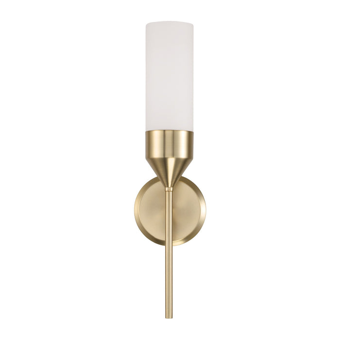 Capital Lighting 652411MA One Light Wall Sconce, Matte Brass