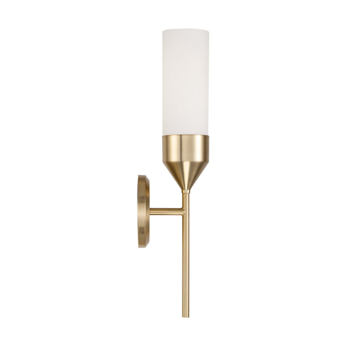 Capital Lighting 652411MA One Light Wall Sconce, Matte Brass