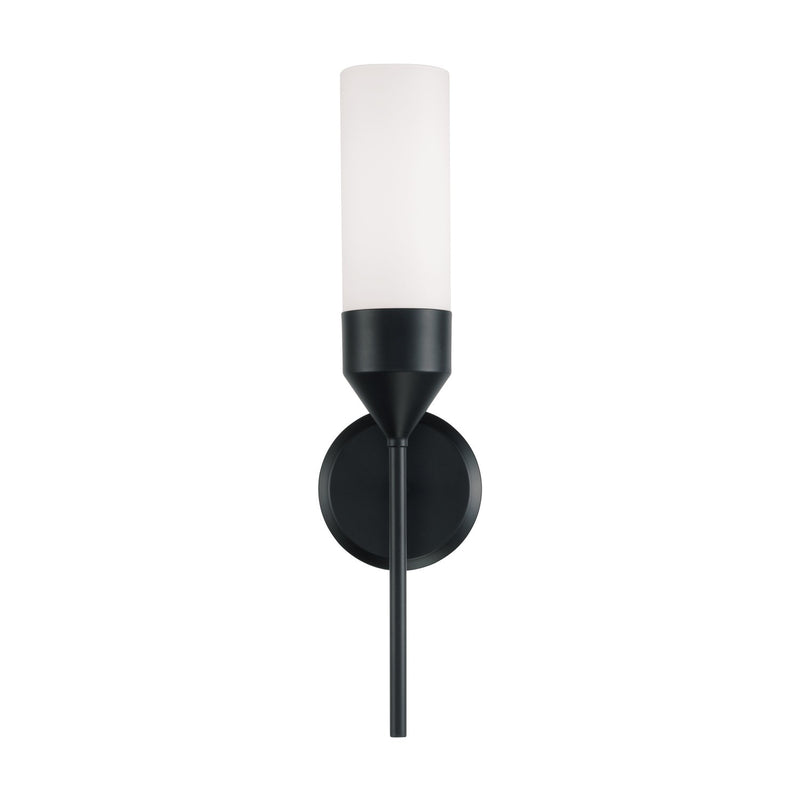 Capital Lighting 652411MB One Light Wall Sconce, Matte Black