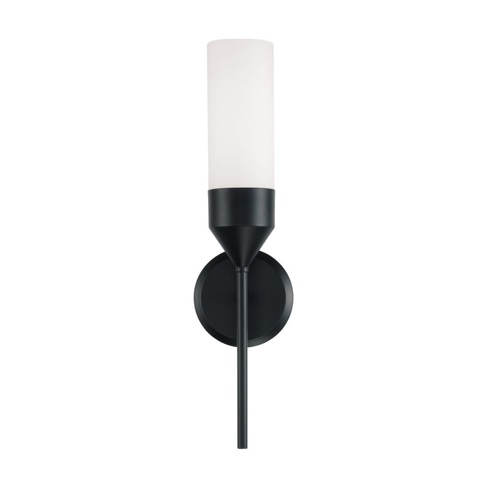 Capital Lighting 652411MB One Light Wall Sconce, Matte Black
