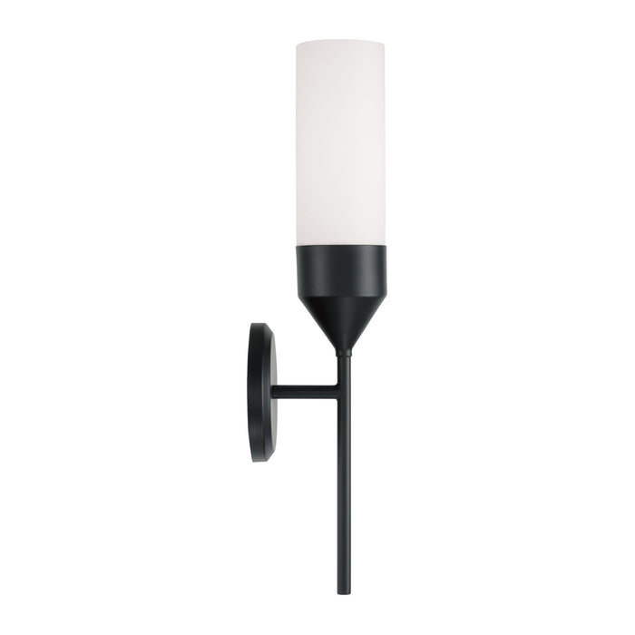 Capital Lighting 652411MB One Light Wall Sconce, Matte Black