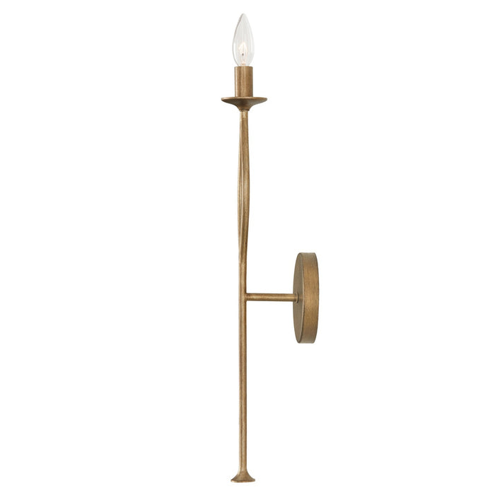 Capital Lighting 652511ML One Light Wall Sconce, Mystic Luster