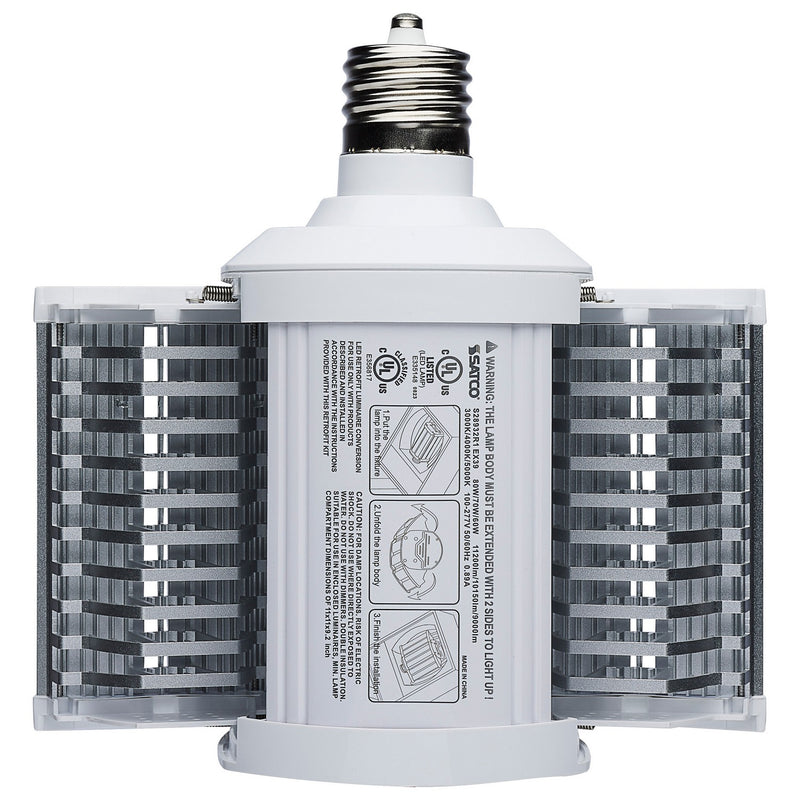 Satco S28932R1 LED Shoe Box Lamp, White