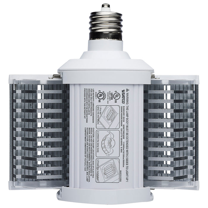 Satco S28932R1 LED Shoe Box Lamp, White