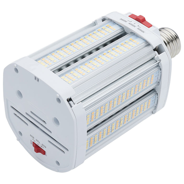 Satco S28932R1 LED Shoe Box Lamp, White
