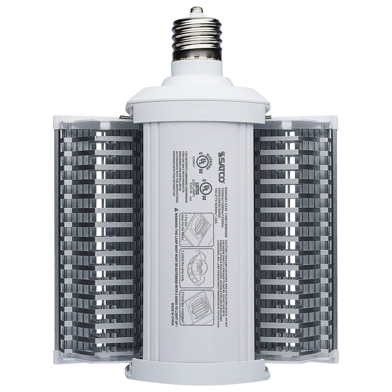 Satco S28938R1 LED Shoe Box Lamp, White