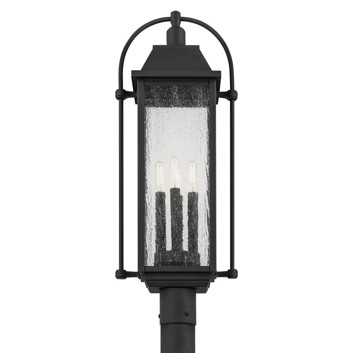 Kichler 49717BKT Four Light Outdoor Post Mount, Textured Black
