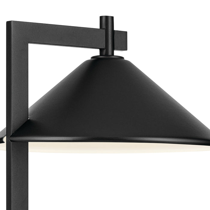 Kichler 49063BK One Light Outdoor Post Mount, Black
