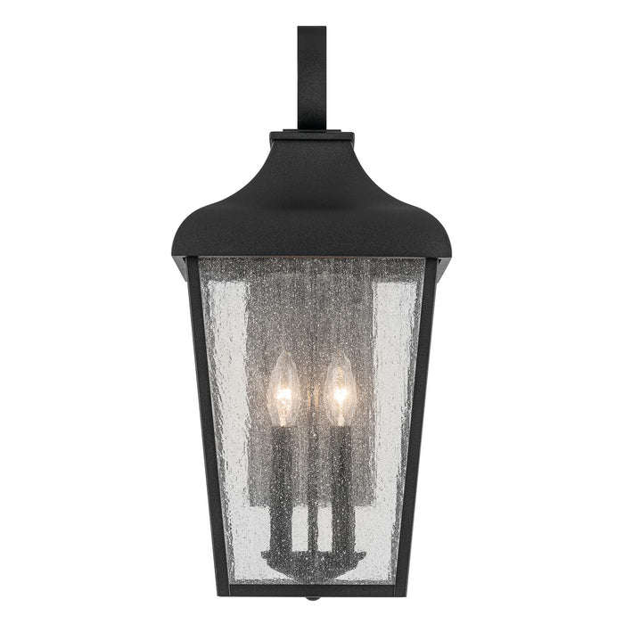 Kichler 49737BKT Two Light Outdoor Wall Mount, Textured Black