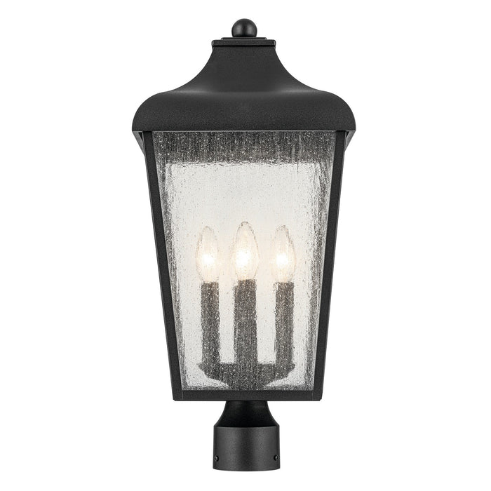Kichler 49739BKT Four Light Outdoor Post Mount, Textured Black