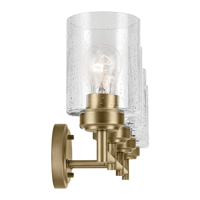 Kichler 45887NBR Four Light Bath, Natural Brass