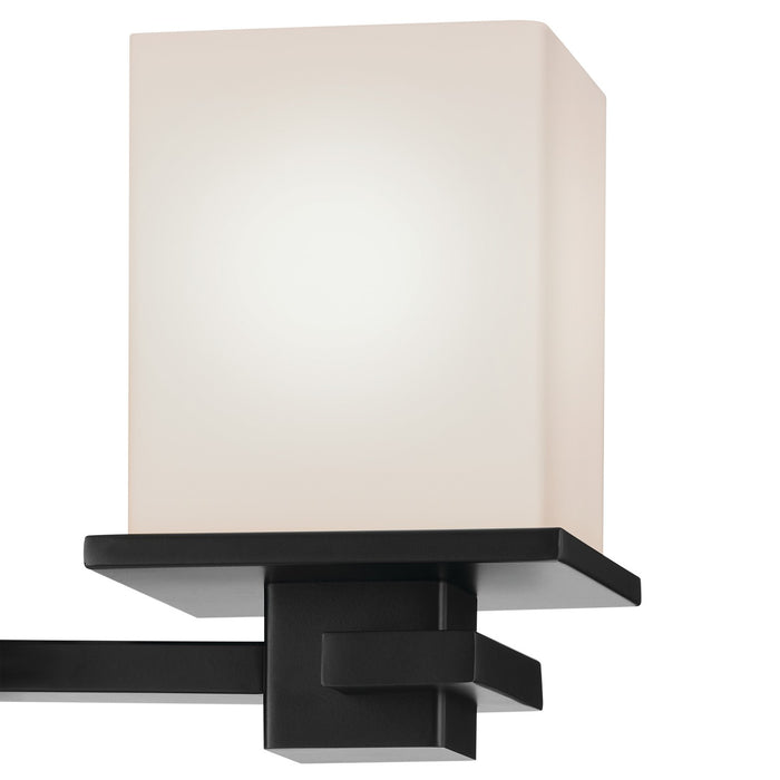 Kichler 45149BK One Light Wall Sconce, Black
