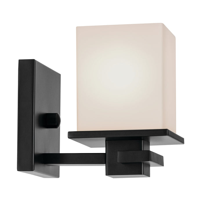 Kichler 45149BK One Light Wall Sconce, Black
