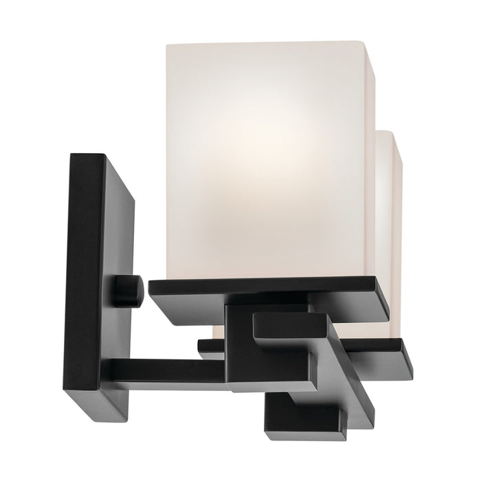 Kichler 45150BK Two Light Bath, Black