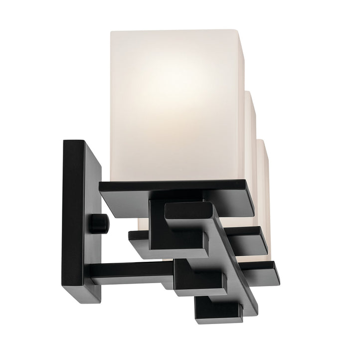 Kichler 45151BK Three Light Bath, Black