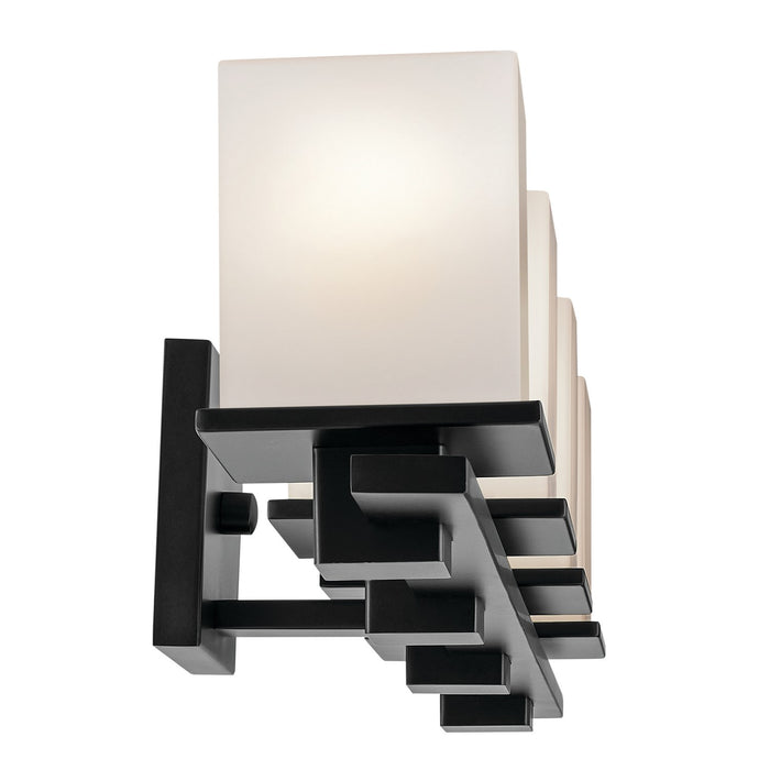 Kichler 45152BK Four Light Bath, Black