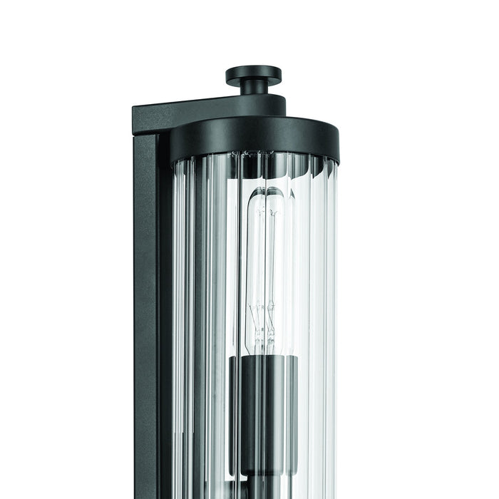 Kichler 45649BK Four Light Linear Bath, Black