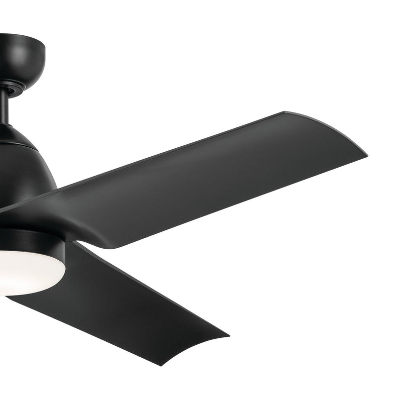 Kichler 310254SBK 54" Ceiling Fan, Satin Black