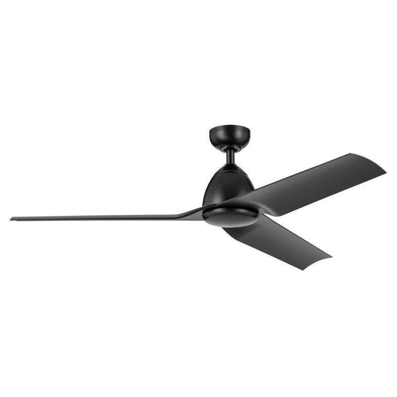 Kichler 310254SBK 54" Ceiling Fan, Satin Black