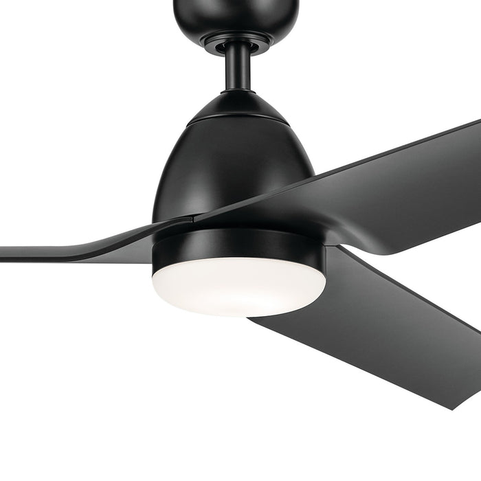 Kichler 310254SBK 54" Ceiling Fan, Satin Black