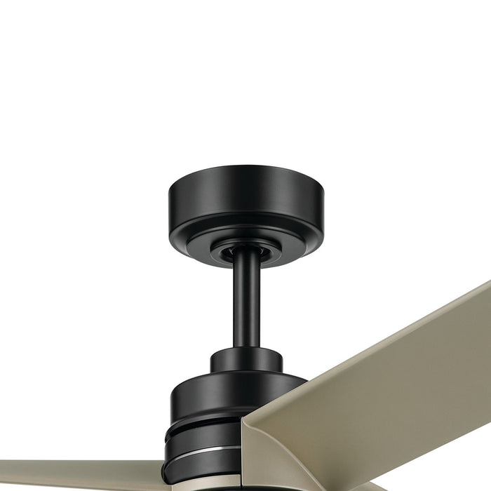 Kichler 300375SBK 52" Ceiling Fan, Satin Black