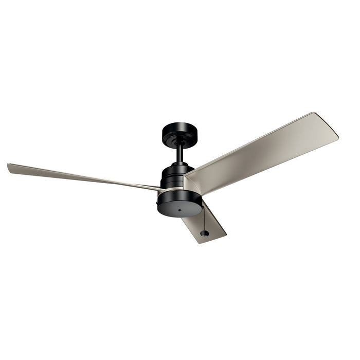 Kichler 300375SBK 52" Ceiling Fan, Satin Black