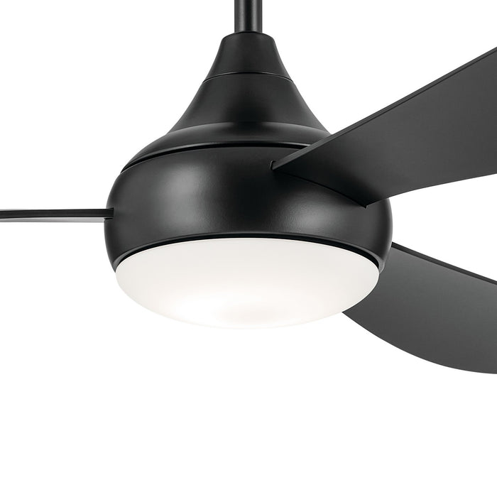 Kichler 310354SBK 54" Ceiling Fan, Satin Black