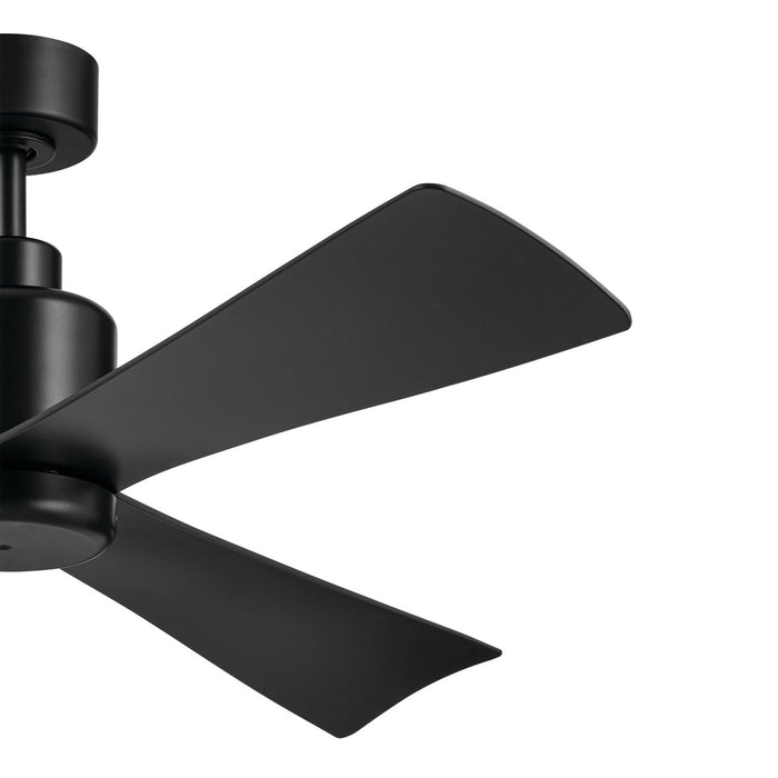 Kichler 310452SBK 52" Ceiling Fan, Satin Black