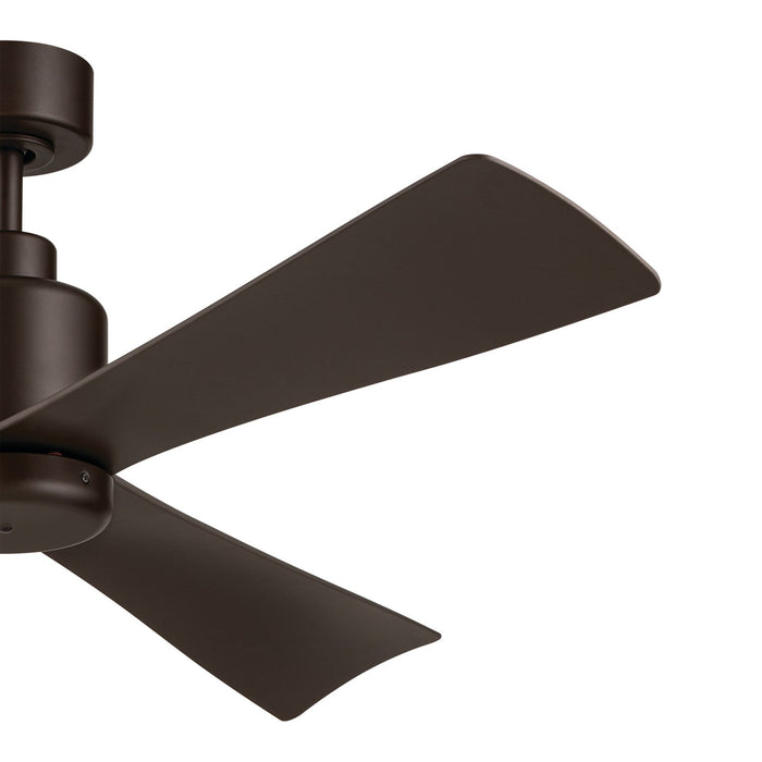 Kichler 310452SNB 52" Ceiling Fan, Satin Natural Bronze