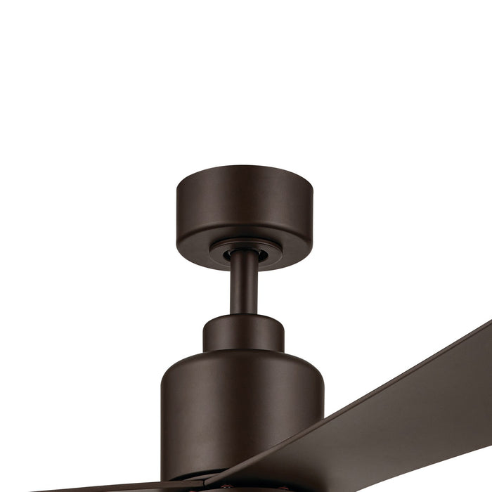 Kichler 310452SNB 52" Ceiling Fan, Satin Natural Bronze
