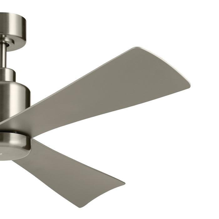 Kichler 310452BSS 52" Ceiling Fan, Brushed Stainless Steel
