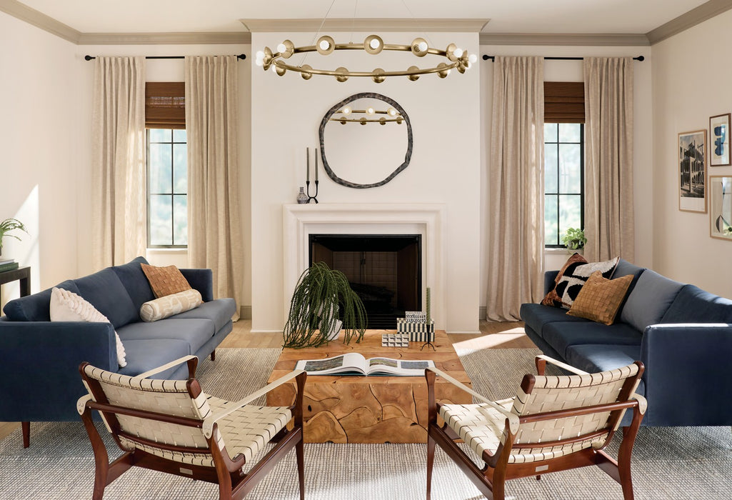 Kichler 52644CPZ 15 Light Chandelier, Champagne Bronze