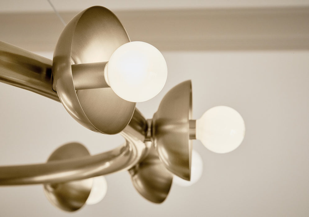 Kichler 52644CPZ 15 Light Chandelier, Champagne Bronze