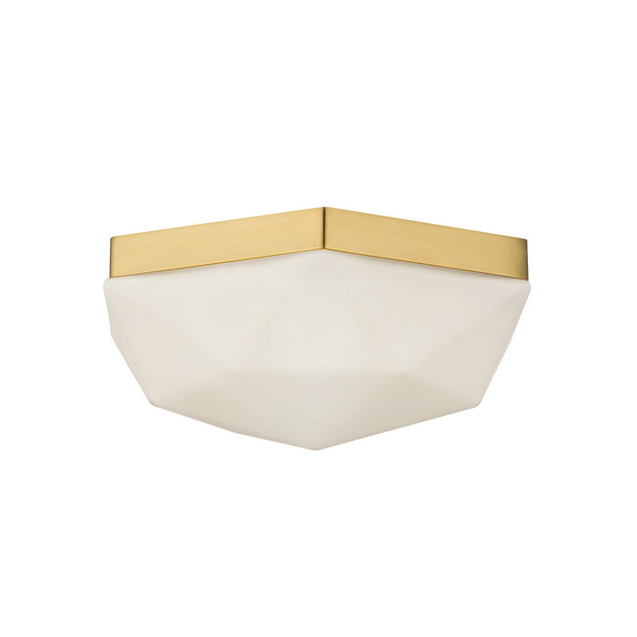 Alora FM424512BGOP Two Light Flush Mount, Brushed Gold/Opal Glass